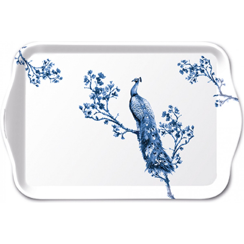 royal peacock tray
